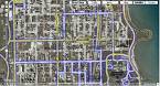 images-1 Hyde Park, aerial view. President Obama's home is at 51st & Greenwood