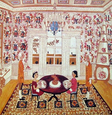 K-style 013 State Dinner, by Jacqueline Duheme in "Mrs. Kennedy Goes Abroad"