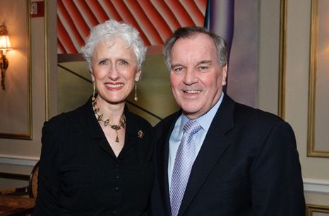 Sara and Mayor Daley at the Harold Washington Awards Banquet.